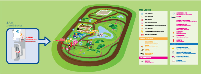 Hong Kong Jockey Club Event Map